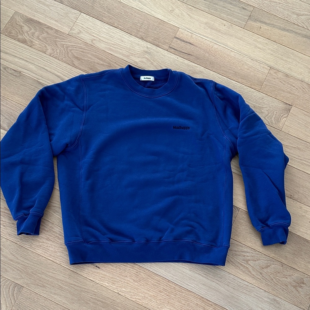 Madhappy Deep Blue Crewneck Sweater